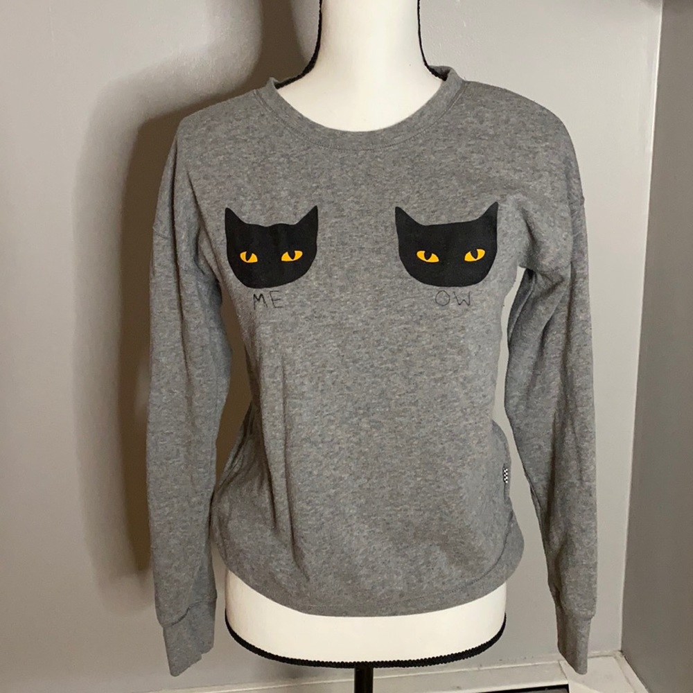 Vans cat crew neck